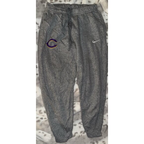 Nike Jogger Pants Men’s Size Small Grey Cotton Polyester - Picture 1 of 8